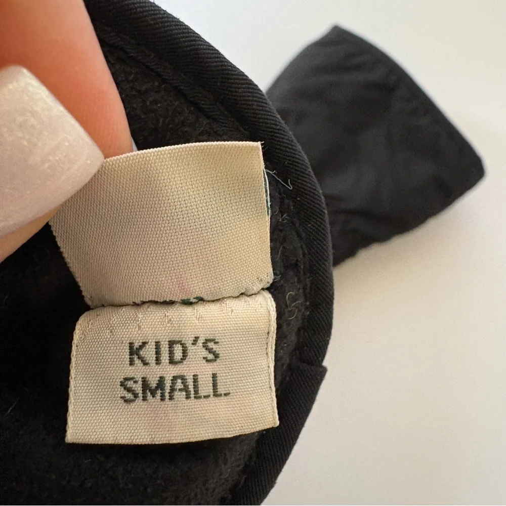 L.L.Bean‎ Black Gore-Tex Kids Snow Winter Gloves Ski Snowboard S Primaloft Warm